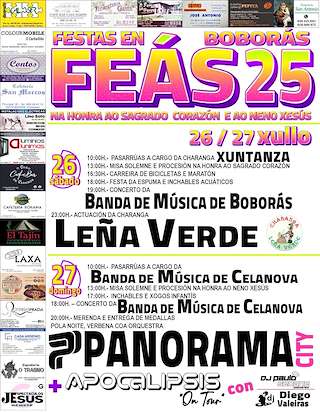 Sagrado Corazón e Neno Xesús de Feás 