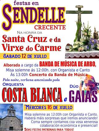 Santa Cruz e Virxe do Carme de Sendelle