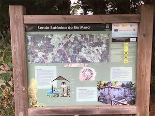 Fechas, información, programa, cartel, imágenes, mapa y ubicación de Senda Botánica do Río Mera  en  O Pino