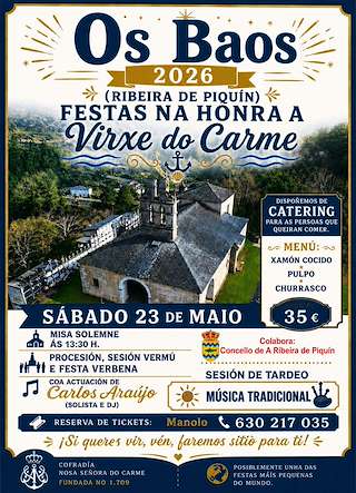Virgen del Carmen de Os Vaos 
