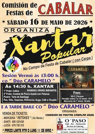 Xantar Popular de Cabalar