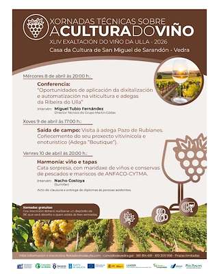Xornadas Técnicas sobre a Cultura do Viño