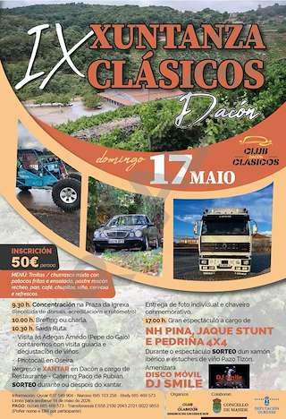 IX Xuntanza de Clásicos de Dacón