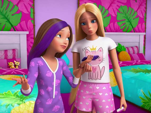 Cartel Barbie y Chelsea, el cumpleaños perdido