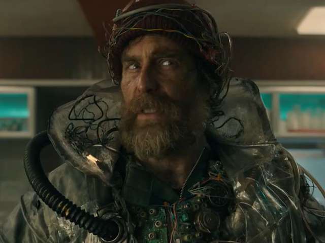 Cartel Buena suerte, pásalo bien y no mueras