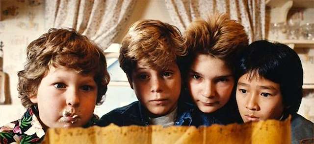 Cartel Los Goonies (Reestreno 40 aniversario)
