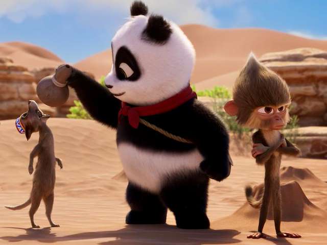 Cartel Misión Panda en África