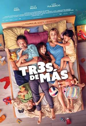 Tres de más