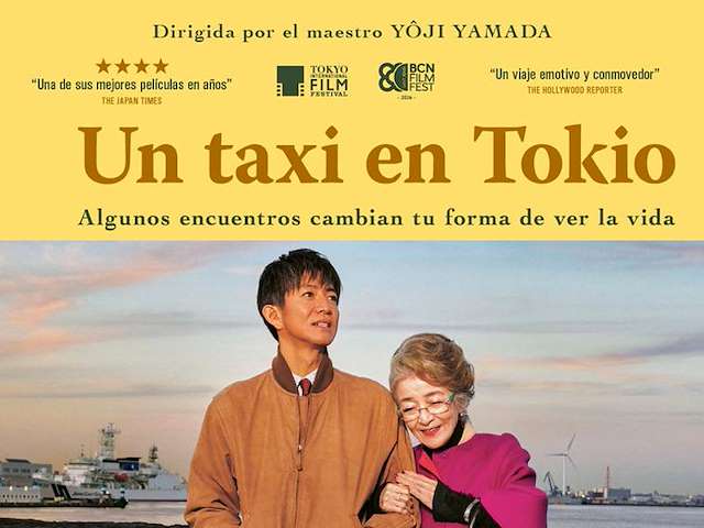 Cartel Un taxi en Tokio