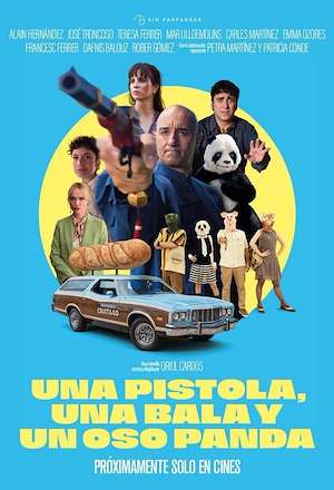 Una pistola, una bala y un oso panda