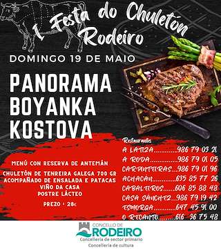 II Festa do Chuletón en Rodeiro