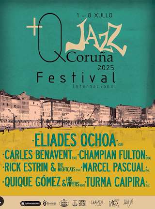 Fechas, información, programa, cartel, imágenes, mapa y ubicación de +QJazz - Festival Internacional de Jazz  en  A Coruña