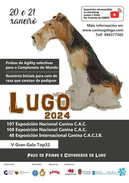 107 y 108 Exposición Nacional Canina de Galicia - 48 Exposición Internacional Canina de Galicia en Lugo