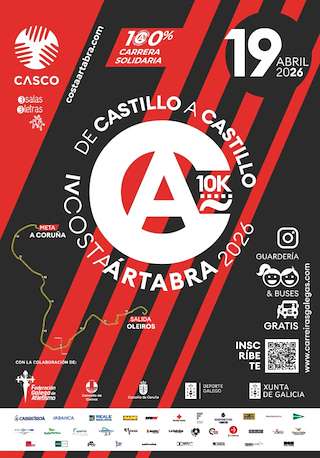 Fechas, información, programa, cartel, imágenes, mapa y ubicación de IV 10K Costa Ártabra (2026) en Oleiros