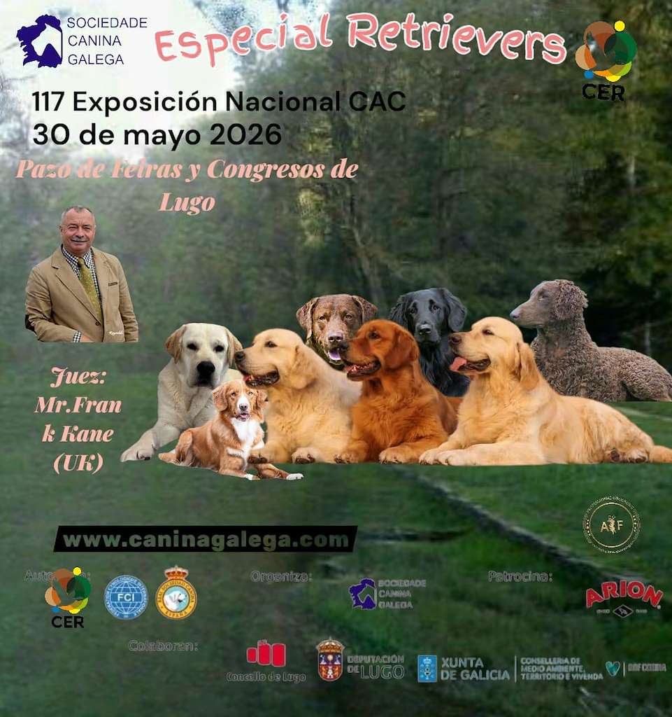 117 Exposición Nacional - 53 Exposición Internacional Canina de Galicia (2026) en Lugo