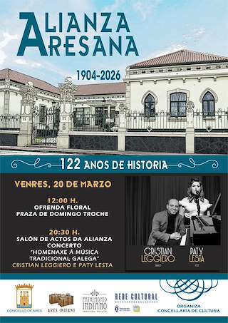 Fechas, información, programa, cartel, imágenes, mapa y ubicación de 122 Aniversario Alianza Aresana  (2026)