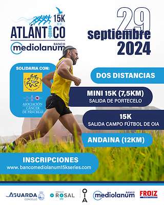 15K do Atlántico en Oia