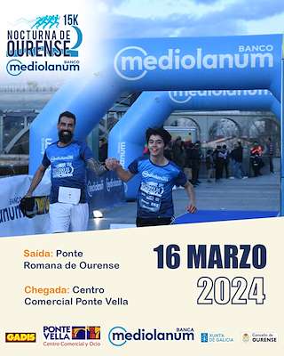 15K Nocturna (2026) en Ourense