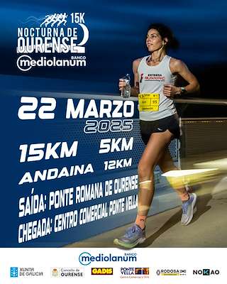 15K Nocturna (2026) en Ourense