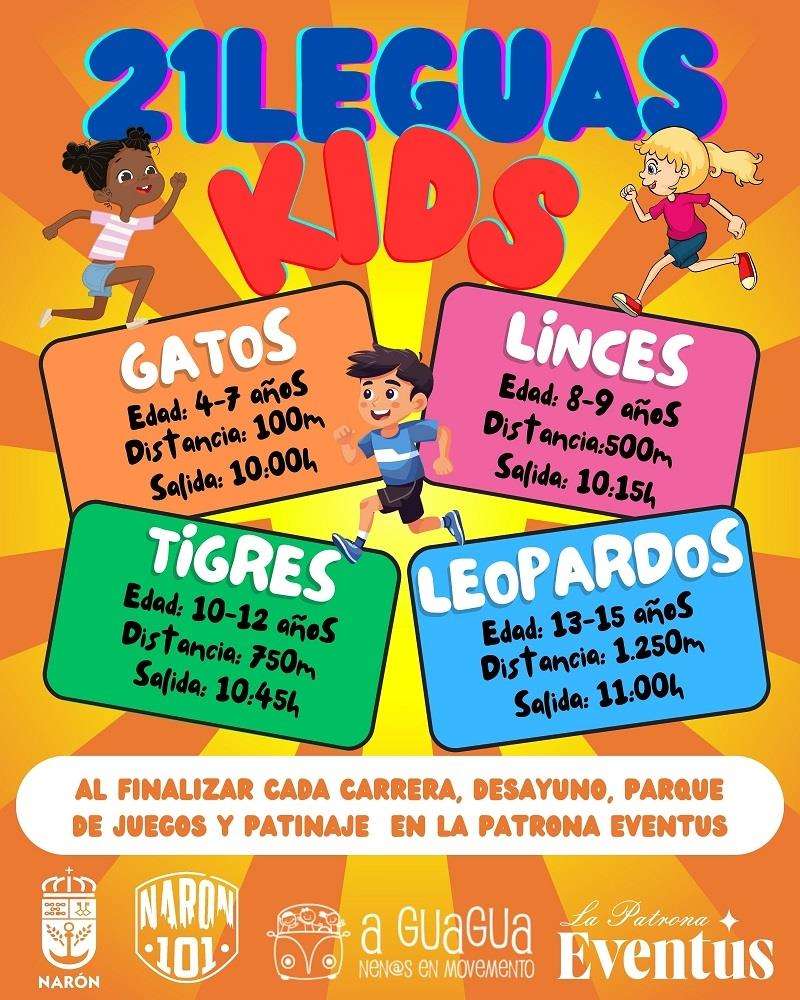 21 Leguas Kids (2025) en Narón