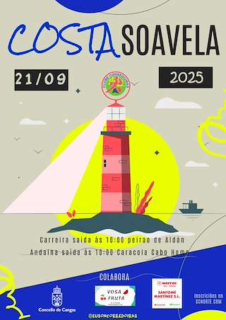 Fechas, información, programa, cartel, imágenes, mapa y ubicación de 21K Costa de Soavela de Aldán  en  Cangas de Morrazo