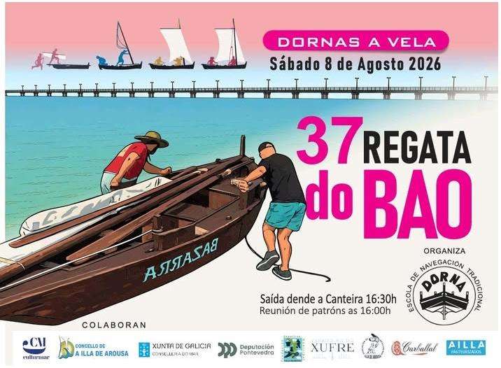 37 Regata do Bao (2026) en A Illa de Arousa