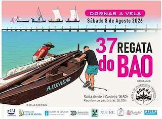 Fechas, información, programa, cartel, imágenes, mapa y ubicación de 37 Regata do Bao (2026)  en  A Illa de Arousa