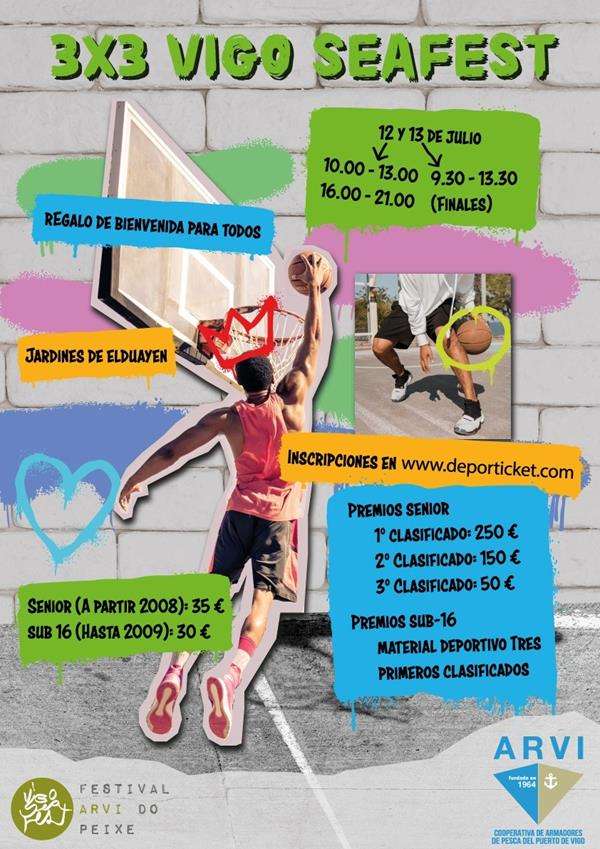 3X3 SeaFest en Vigo