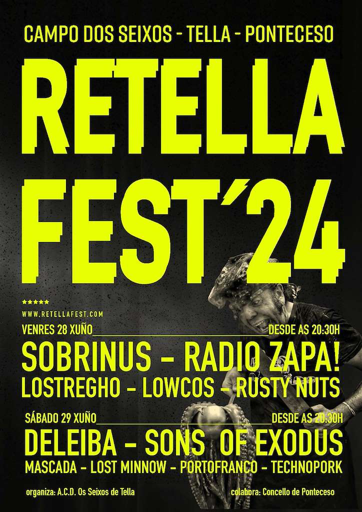4º Edición Retella Fest (2024) en Ponteceso