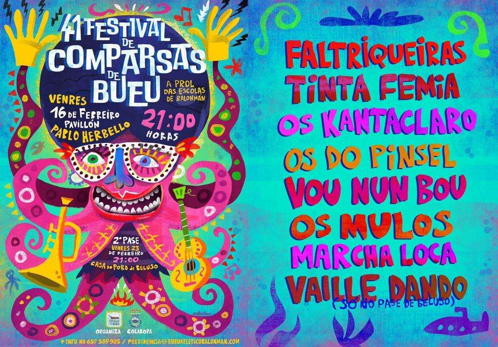 41º Festival de Comparsas en Bueu