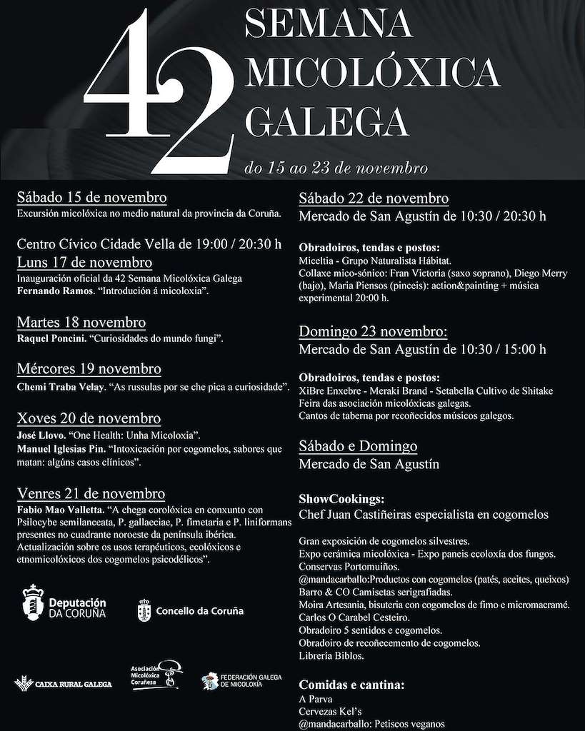 42 Semana Micolóxica Galega en A Coruña