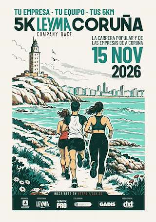 Fechas, información, programa, cartel, imágenes, mapa y ubicación de 5K Leyma (2026)  en  A Coruña