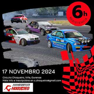 6 Horas Resistencia Circuito Choqueiro (2026) en San Cristovo de Cea