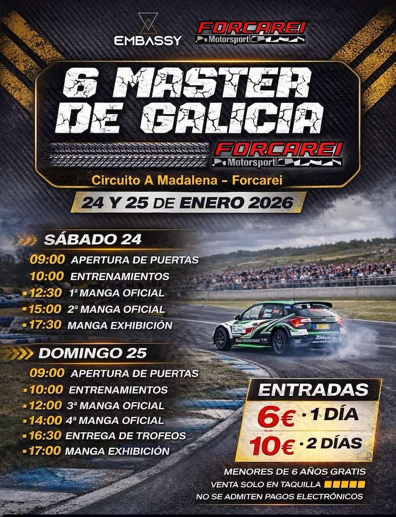 6° Master Galicia en Forcarei