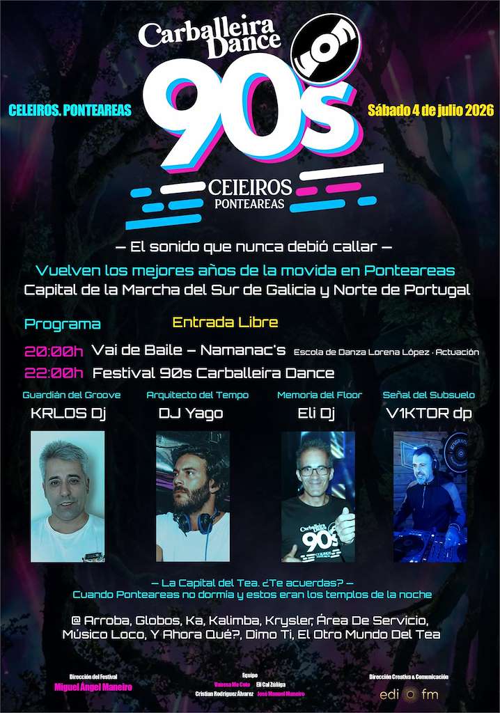 90s Carballeira Dance  en Ponteareas