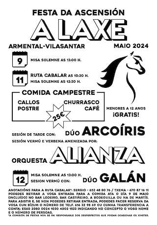 A Ascensión de A Laxe en Vilasantar