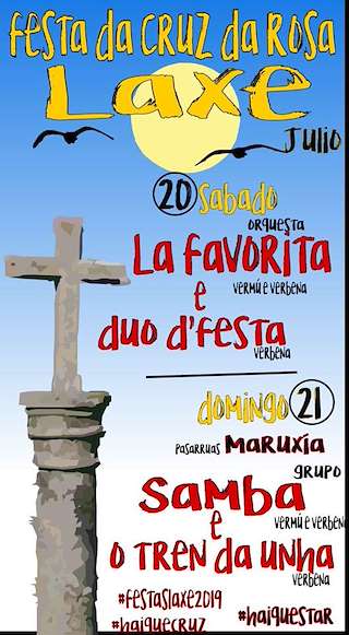 A Cruz da Rosa en Laxe