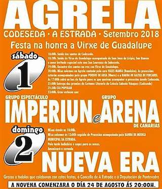 Virxe da Guadalupe de A Grela en A Estrada