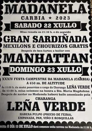 A Madanela de Carbia (2026) en Vila de Cruces