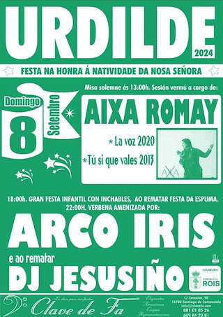 A Natividade de Urdilde (2026) en Rois