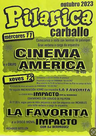 A Pilarica en Carballo