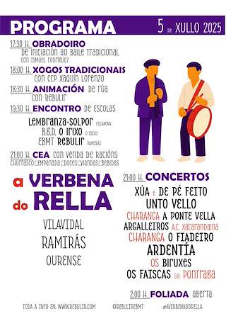 A Verbena do Rella (2026) en Ramirás