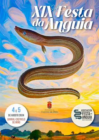 A Virxe das Neves de Barral - XXX Festa da Anguía en Castrelo de Miño