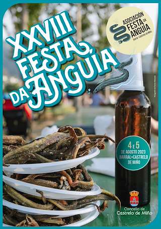 A Virxe das Neves de Barral - XXX Festa da Anguía en Castrelo de Miño