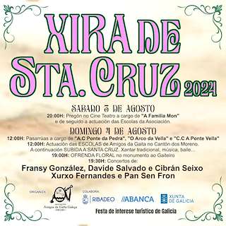 A Xira de Santa Cruz en Ribadeo