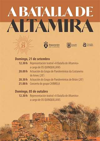 Fechas, información, programa, cartel, imágenes, mapa y ubicación de A Batalla de Altamira (2025)  en  Ames