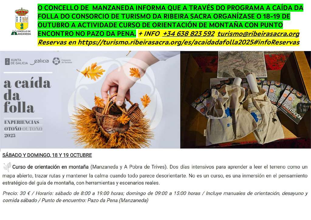 A Caída da Folla en Manzaneda