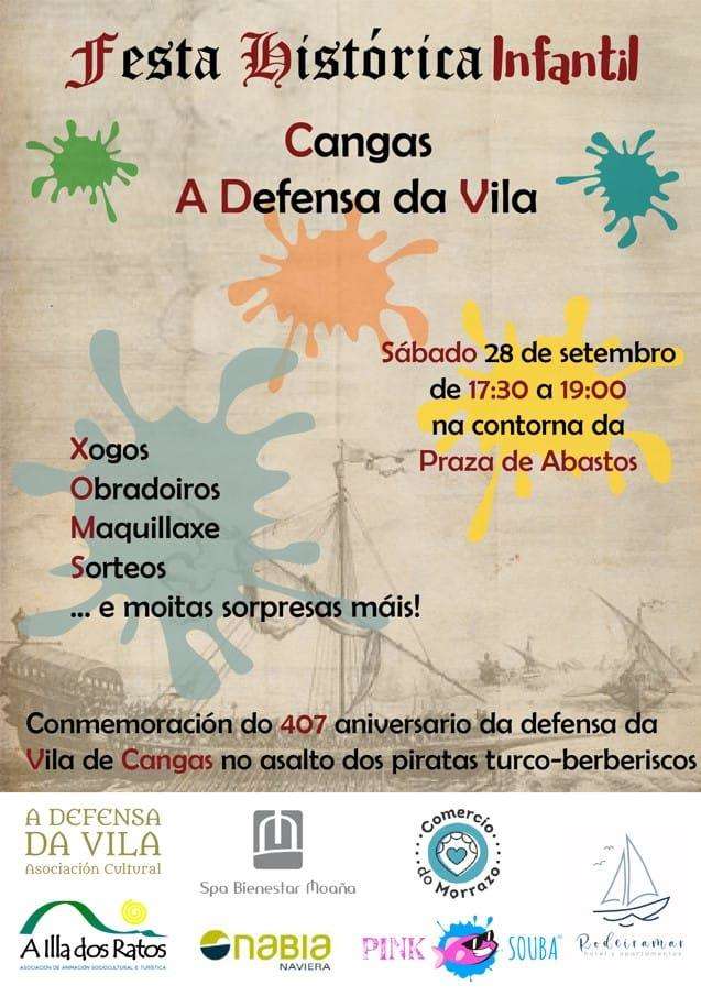 A Defensa da Vila  en Cangas