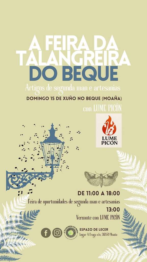 A Feira da Talangreira do  Beque (2025) en Moaña