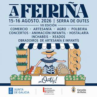 Fechas, información, programa, cartel, imágenes, mapa y ubicación de VII A Feiriña (2026) en Outes